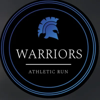 Logo Warriors athletic run