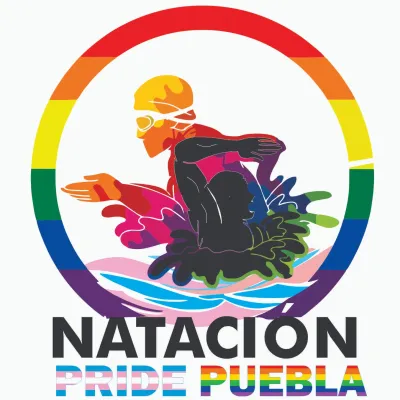 Logo de Natación Pride Puebla